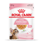 Royal Canin Kitten Sterilised in Jelly Κομματάκια σε Ζελέ